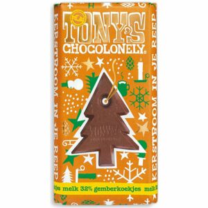 Tony’s Chocolonely Mléčná čokoláda, vánoční perníček 180 g